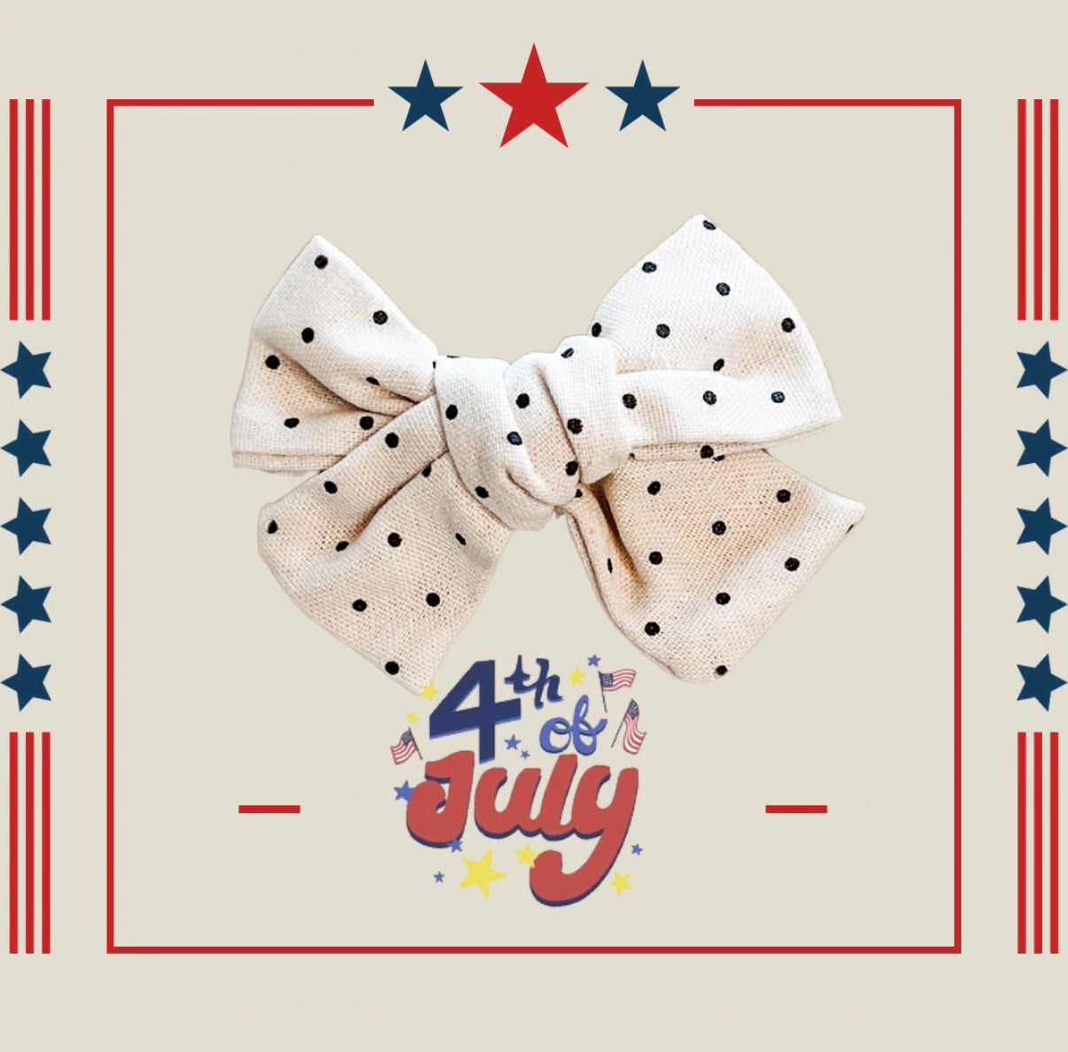 Darling Dots Bow